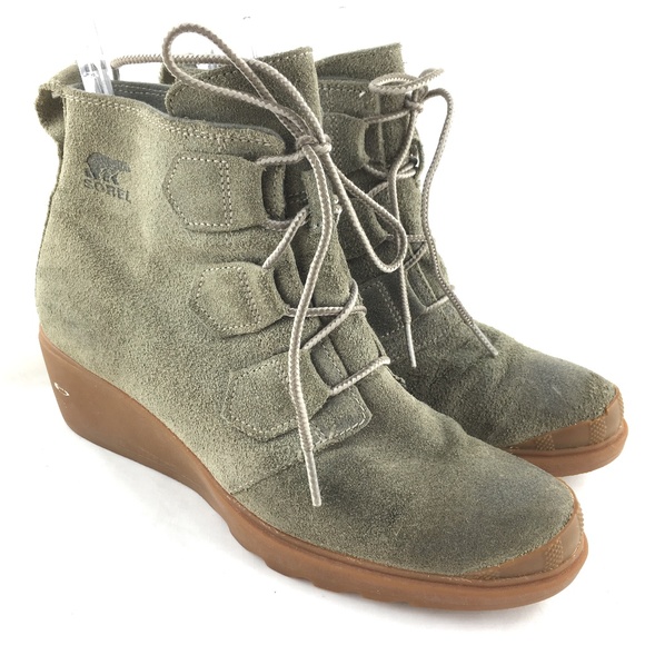sorel wedge boots uk